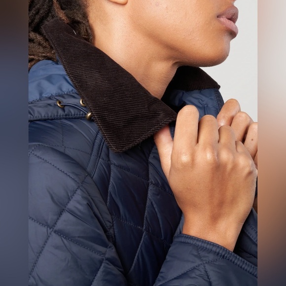 NWT Barbour Lovell Navy Quilted Jacket sz 3X - Picture 5 of 12